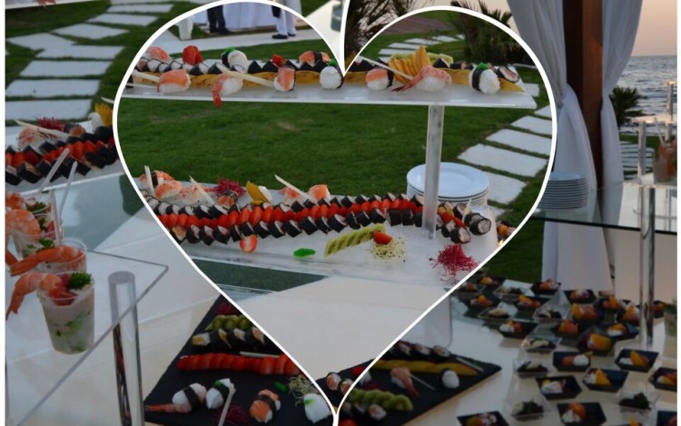 sushi al matrimonio