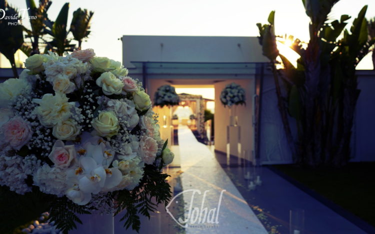 Matrimonio romantico in spiaggia