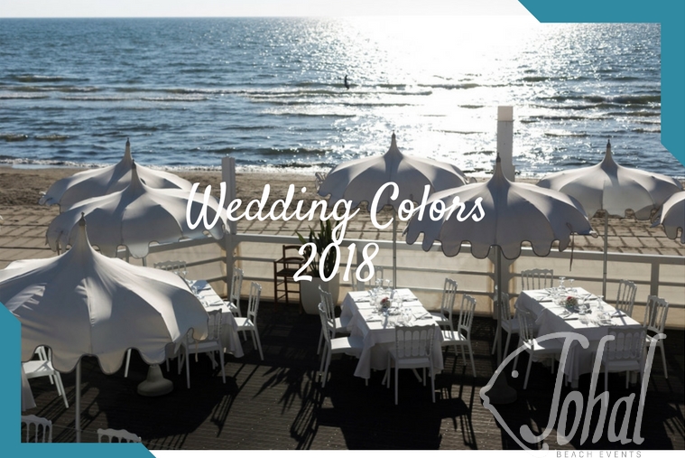 wedding colors 2018