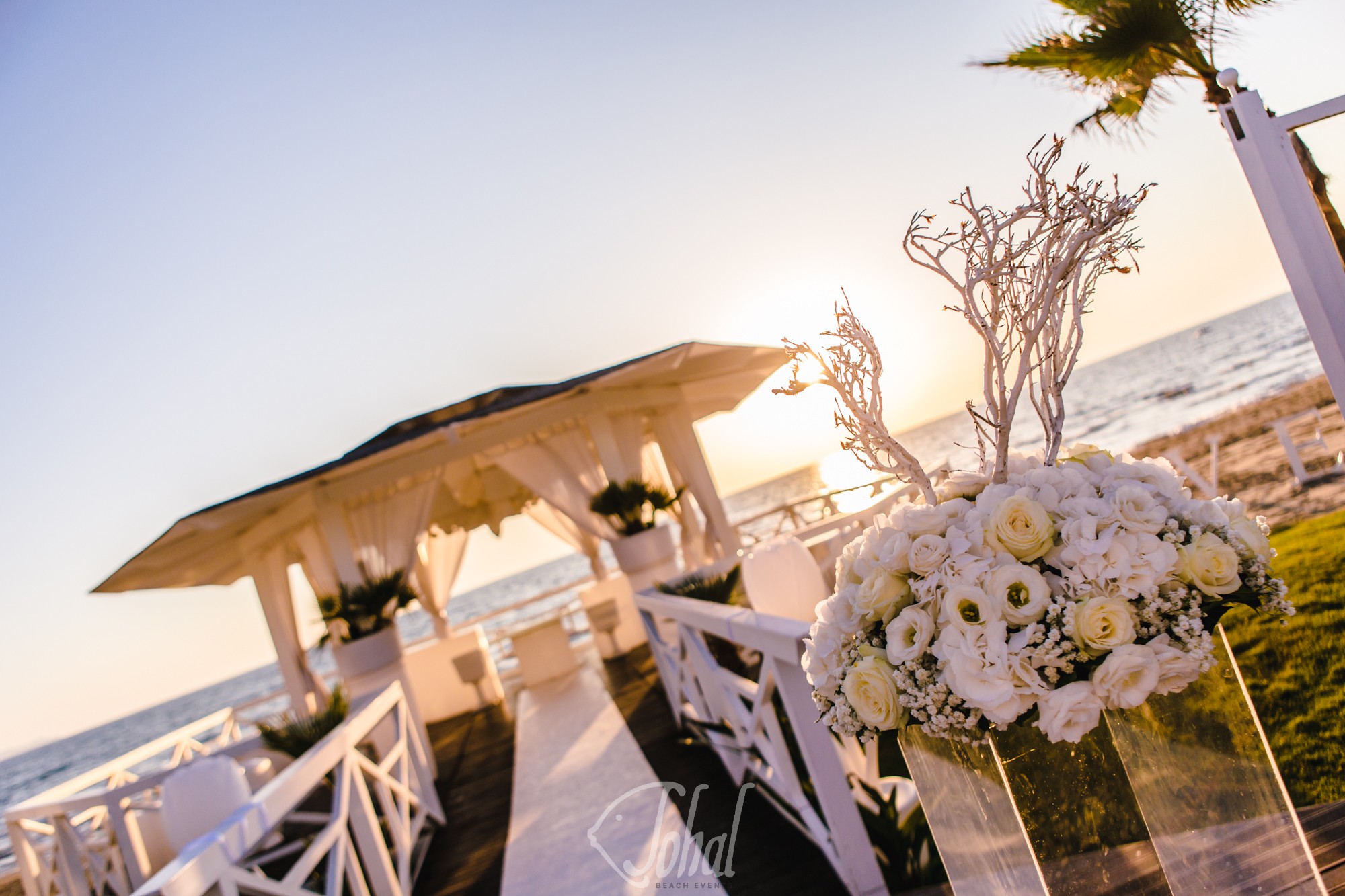 matrimonio in spiaggia american style